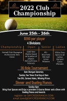 Club Championship June 25th - June 26th