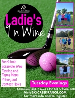 Ladies Nine and Wine - 5/31/22